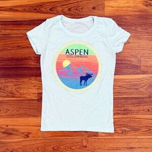 Kids Aspen, Colorado Tee Size 4